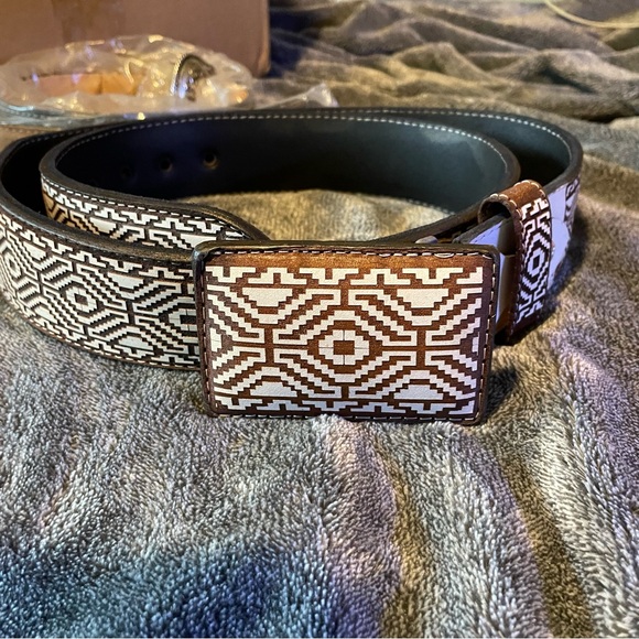 Mens western belt - Picture 1 of 2